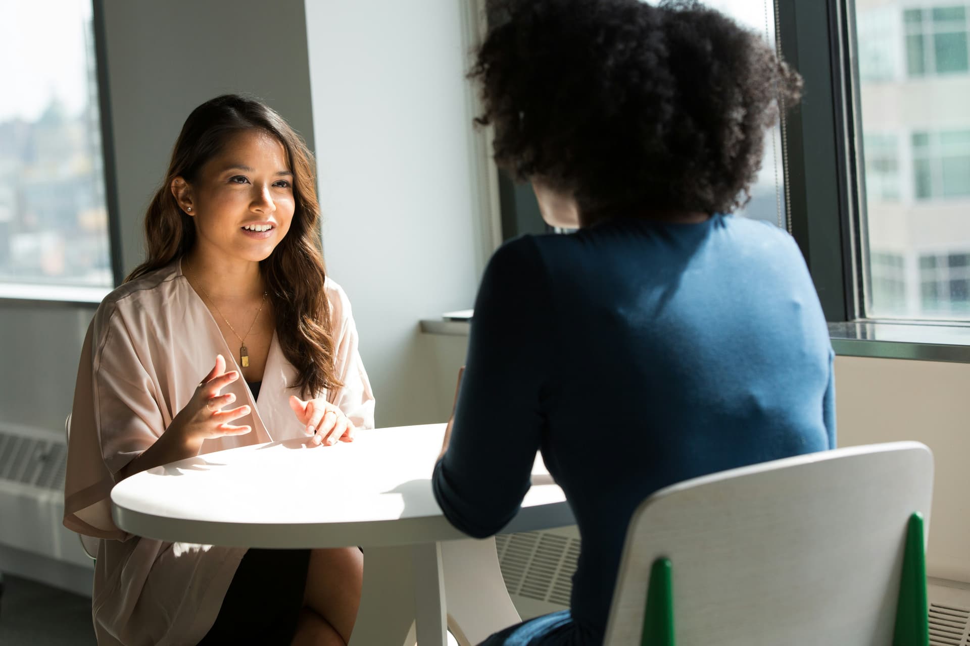 Professional therapy consultation